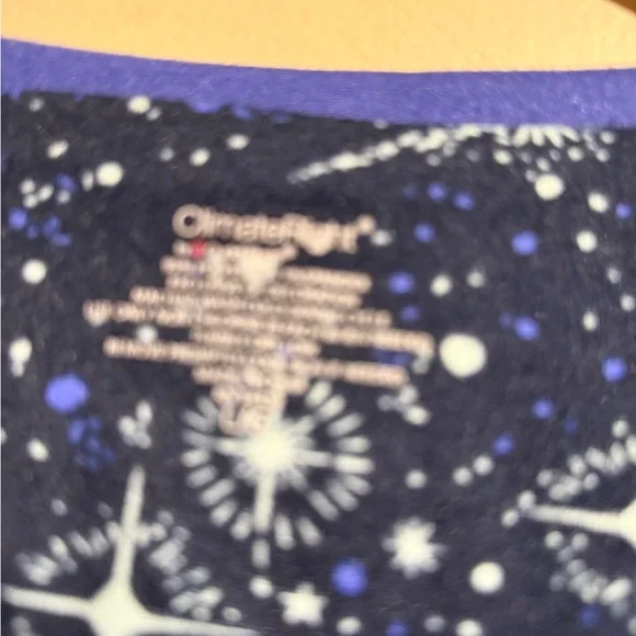 Climate Right Cuddl Duds Womens Large Blue & Purple - Picture 10 of 10